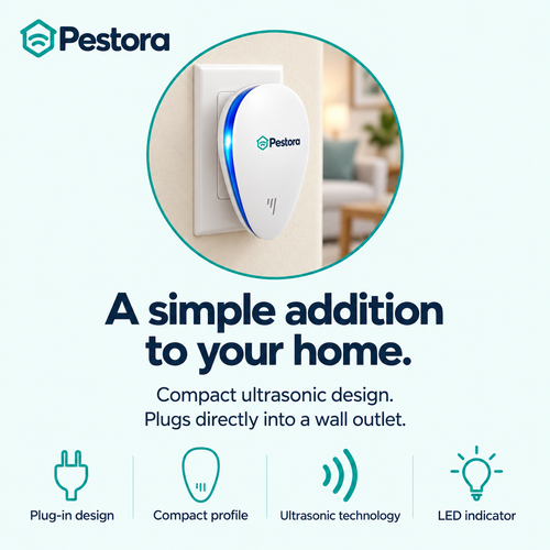 Pestora™ Ultrasonic Pest Repeller